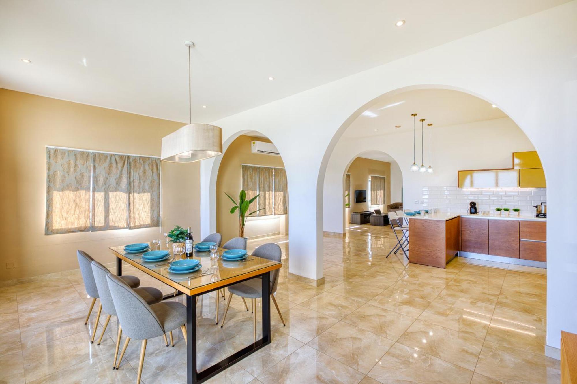Spacious, Bright, Valley & Sea View Maisonette Xaghra Exterior photo